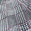 Brocade Jacquard Fabric Coat Tartan Tricoting Tabrics